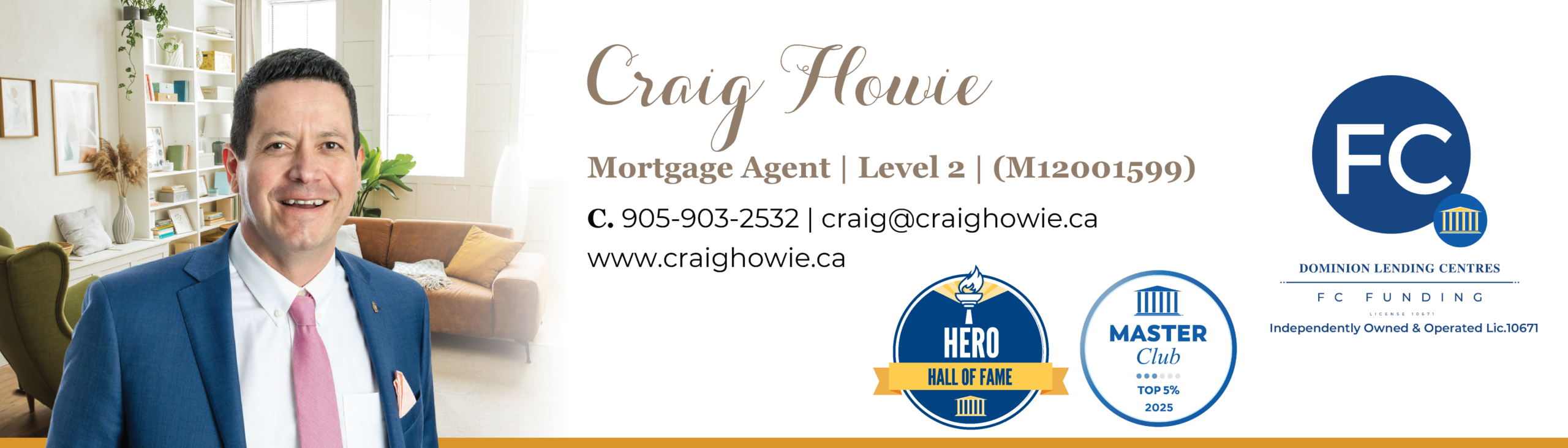 Craig Howie Banner
